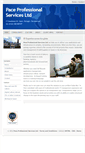 Mobile Screenshot of paceprofessional.co.uk